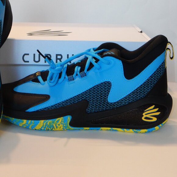 Under Armour Curry 3Z 25 Blue/Black Basketball Shoe M11.5/W13 NIB main image 5